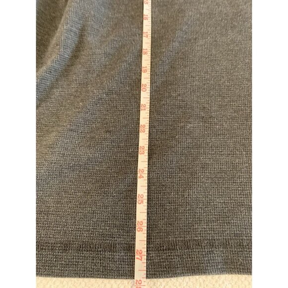 Eddie Bauer Waffle Knit Thermal Layer Long Sleeve Men’s Medium Gray Sweater - Picture 6 of 6